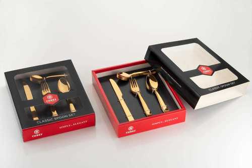 Gold Plated Spoon Set