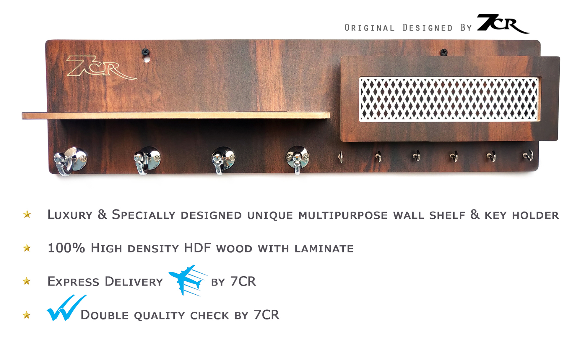 Multi Hook Key Holder
