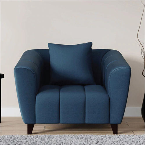 Bobbio One Seater Sofa in Blue Colour