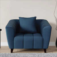 Bobbio One Seater Sofa In Blue Colour