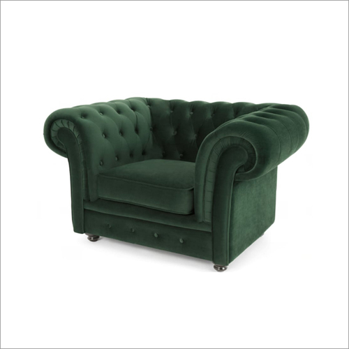 Green One Seater Sofa Set