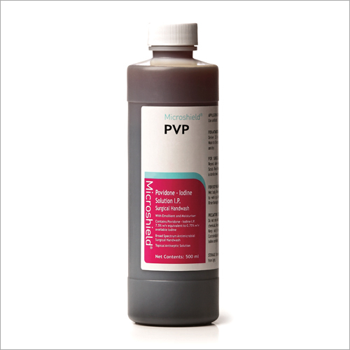 Yellow Microshield Pvp Povidone-Iodine Surgical Handwash