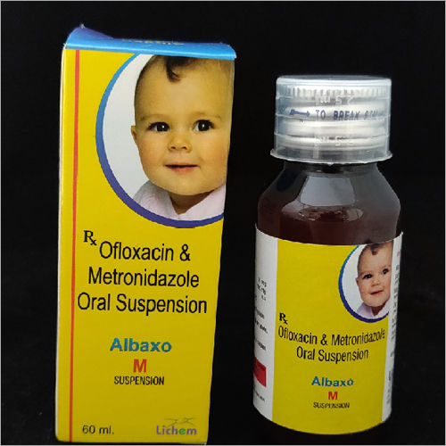 60ml Ofloxacin And Metronidazole Oral Suspension