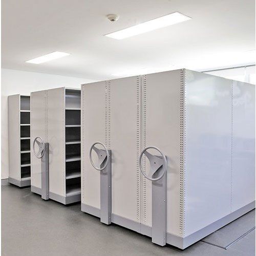 White Mobile Storage System