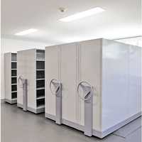 White Mobile Storage System