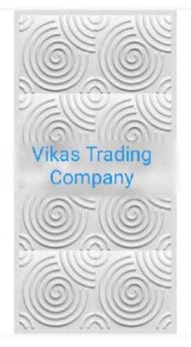 3D Texture Panel Plastic Cladding / Vinyl Cladding