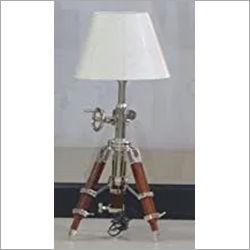 Brown Royal Marine Tripod Table Lamp Aluminum