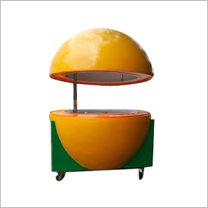 Orange & Green Icecream Parlour Frp Kioski