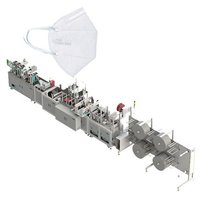 Blue Fully Automatic N95 Facemask Machine