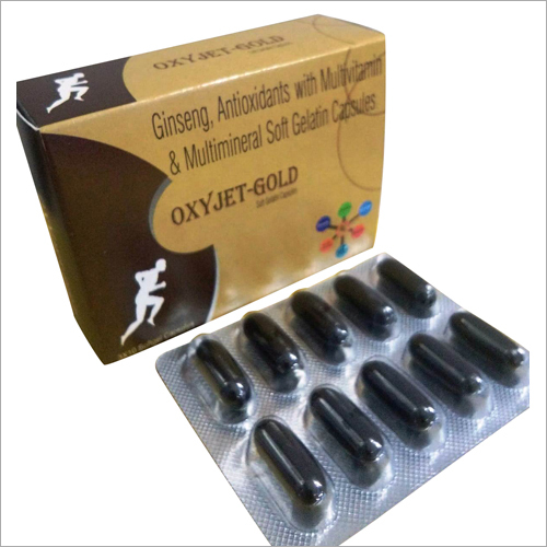 Ginseng Antioxidants with Multivitamins and Multiminerals Soft Gelatin Capsules