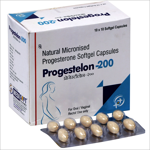 Natural Micronised Progesterone Softgel Capsules