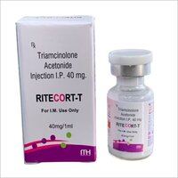 40 Mg Triamcinolone Acetonide Injection Ip - Recommended For: Allopathic Treatment Of Inflammatory And Allergic Disorders