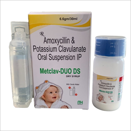 Amoxicillin And Potassium Clavulanate Oral Suspension IP