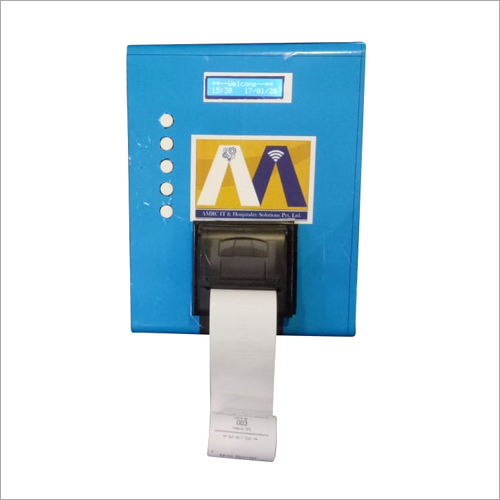 Wall Mounted Token Dispenser Machine