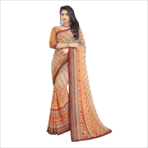 Available In Different Color Ladies Printed Saree