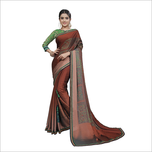 Multicolor Ladies Fancy Silk Saree