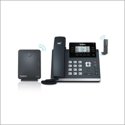 Dect Desk Phone - Plastic, Variable Dimensions, Black | Wireless DECT, Multiple Handsets, LCD Display, Noiseless Office Telephony