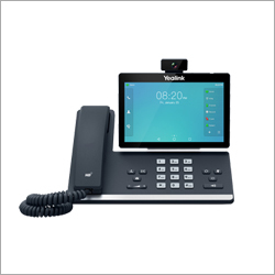 SIP-T58A Smart Business Phone - 7-Inch Touchscreen, 180x200x50mm, 1.5kg | HD Voice, Wi-Fi, Ethernet, Video Conferencing, Android OS