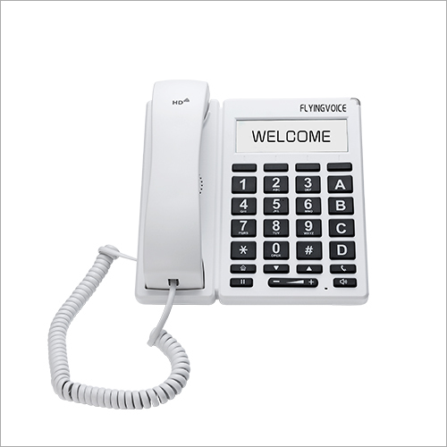 Big Button Wireless VoIP Phone - 150x100x50 mm, 3.5'' 192x64 B/W LCD, WAN/LAN 100BASE-T, USB, 802.11 b/g/n 2T2R | Easy Use, Reliable Calls, Simple Setup