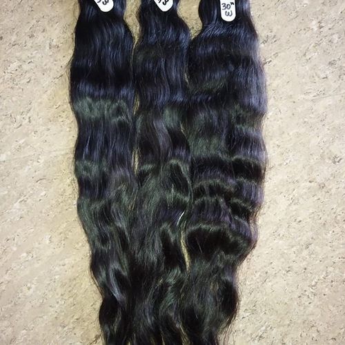 Indian Virgin Remy Hair - Color: Natural Brown