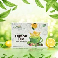 Herbal Lemon Green Tea - Instant Granules, 100g | Sugar-free, Antioxidant-rich, Natural Ingredients, Grade A Herbal Blend