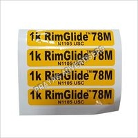 White Vinyl Labels