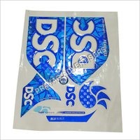 PC Real Embossing Cricket Bat Sticker