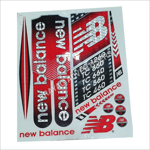 PC 3D Cricket Bat Sticker