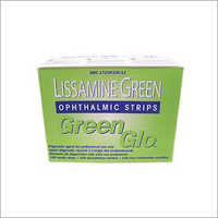 Lissamine Green Diagnostic Test Strips