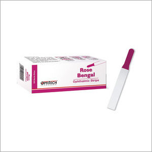 Rose Bengal Ophthalmic Diagnostic Test Strips