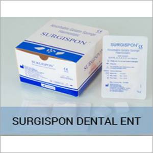 Surgispon Dental ENT Absorbable Hemostatic Gelatin Sponge By TABNCAP HEALTHCARE