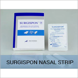 Surgispon Nasal Strip Absorbable Hemostatic Gelatin Sponge