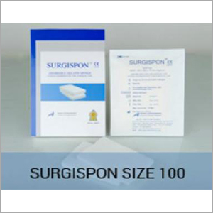 Surgispon Size 100 Absorbable Hemostatic Gelatin Sponge