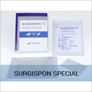 White Surgispon Special Absorbable Hemostatic Gelatin Sponge