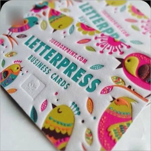 Emboss Visiting Card