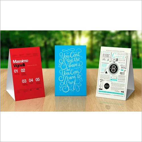 A4 Tent Card