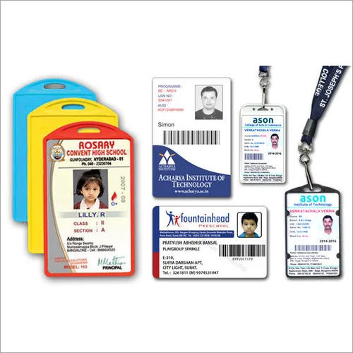 Pvc School Id Card