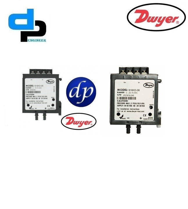 Dwyer 616KD-10-V Differential Pressure Transmitter (616KD-10-V)
