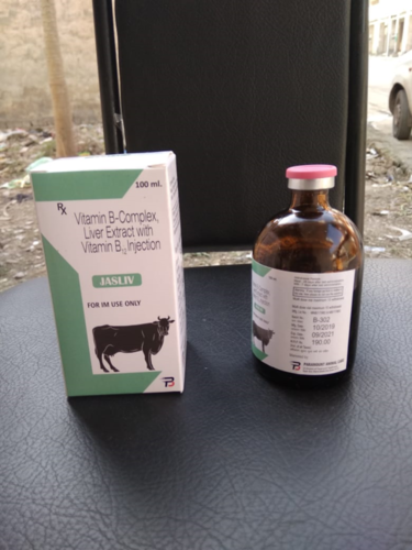 THIAMINE HCL 3 MG + RIBOFLAVINE SODIUM PHOSPHATE 3 MG 100 ML NIACINAMIDE 30 MG + VITAMIN B12 3 MCG+ LIVER INJECTION CRUDE 0.15 ML