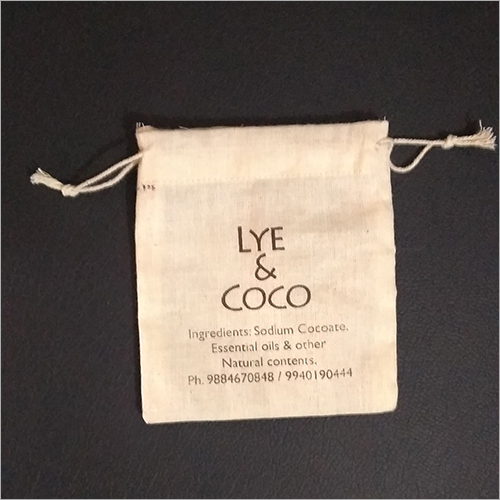 Printed Cotton Potli Bag - Customizable, Available in Multiple Sizes | Handles-free, Ideal for Gifting and Party Favors