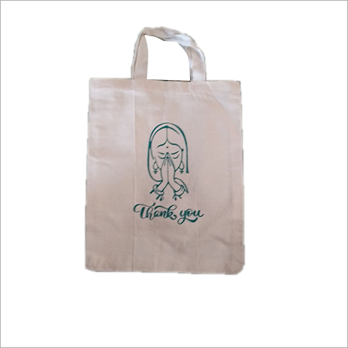 Promotional Cotton Bags - Cotton Material, Various Sizes Available, Off White Color | Printed Design for Stylish Branding and Eco-Friendly Use