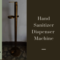 Pedestal Operated Sanitizer Dispenser