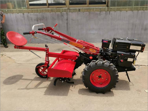 Red Two Wheel Tractor