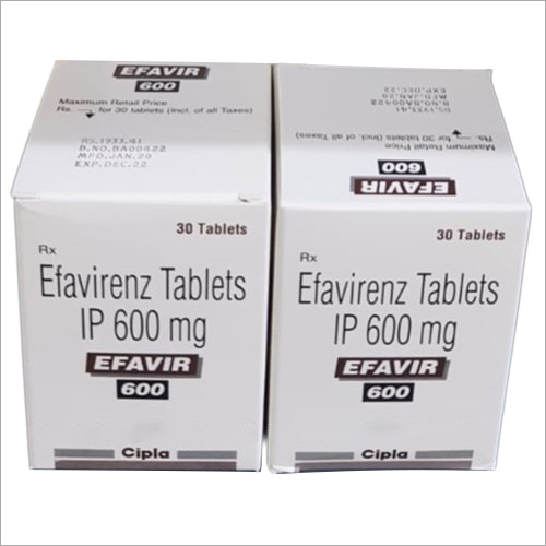 600 Mg Efaviranz Tablets General Medicines