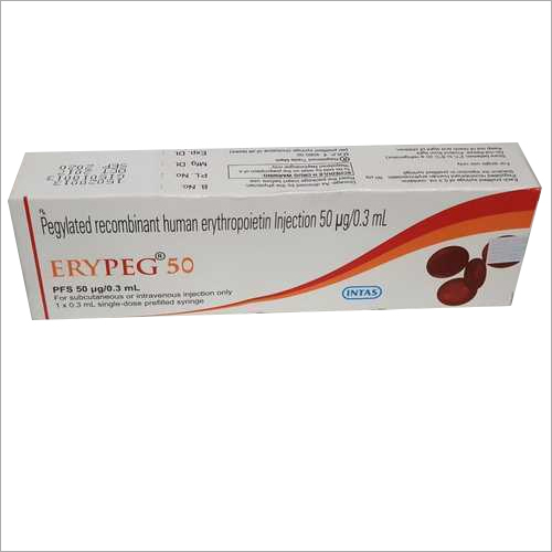 Pegylated Recombinant Human Enythropoietin Injection