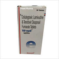 Dolutegravir Lamivudine and Tenofovir Disoproxil Fumarate Tablets