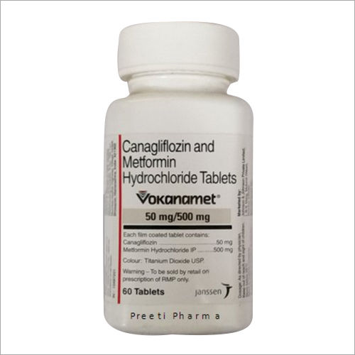 Canagliflozin And Metformin Hydrochloride Tablets General Medicines