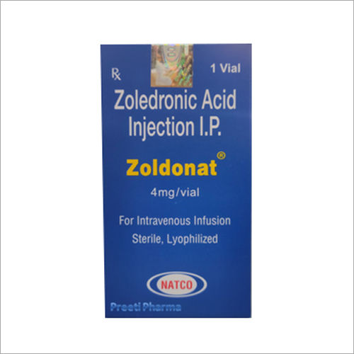 Zoledronic Acid Injection IP - Liquid Form, Dosage As Per Doctor''s Advice | Suitable For All, Store In Cool And Dry Place