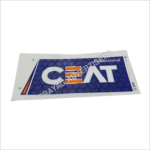 PC Sparkle White Matt 3D Cricket Bat Sticker