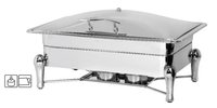 Chafing Dish Lift Top Rectangle 9 Ltr. Sleek Stand - Rs. 5880.00++